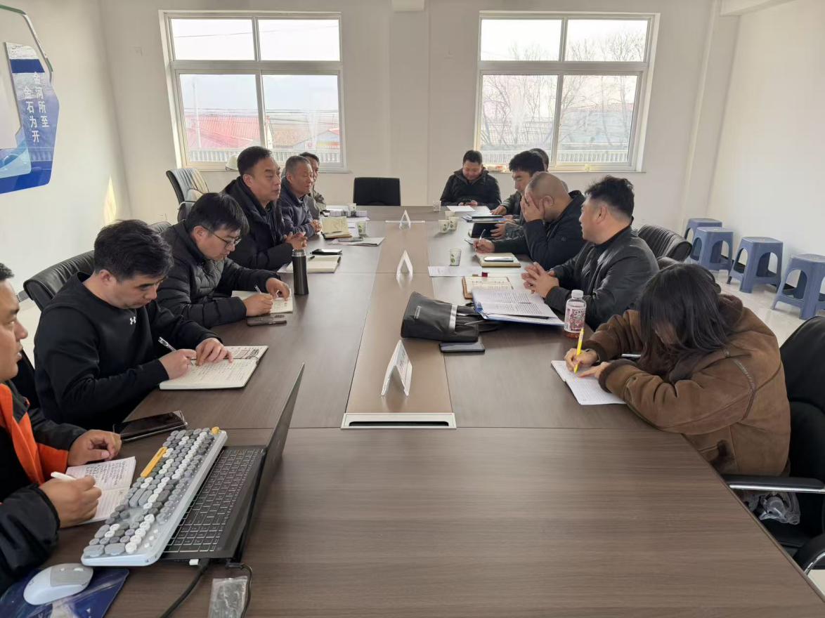 京平公司组织召开洳河河路水毁建复工程廉政碰头会